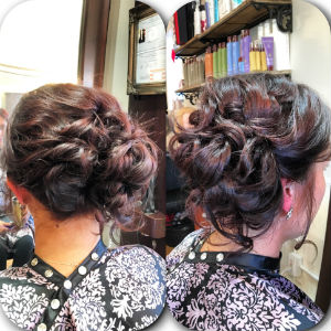 curly-updo