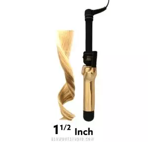1 and 1/2 inch curling iron and curl
