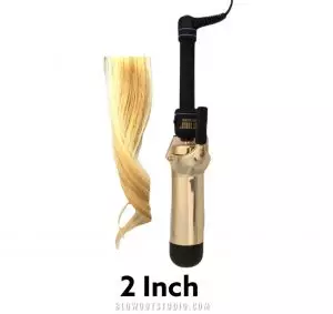 2 inch curling iron and curl