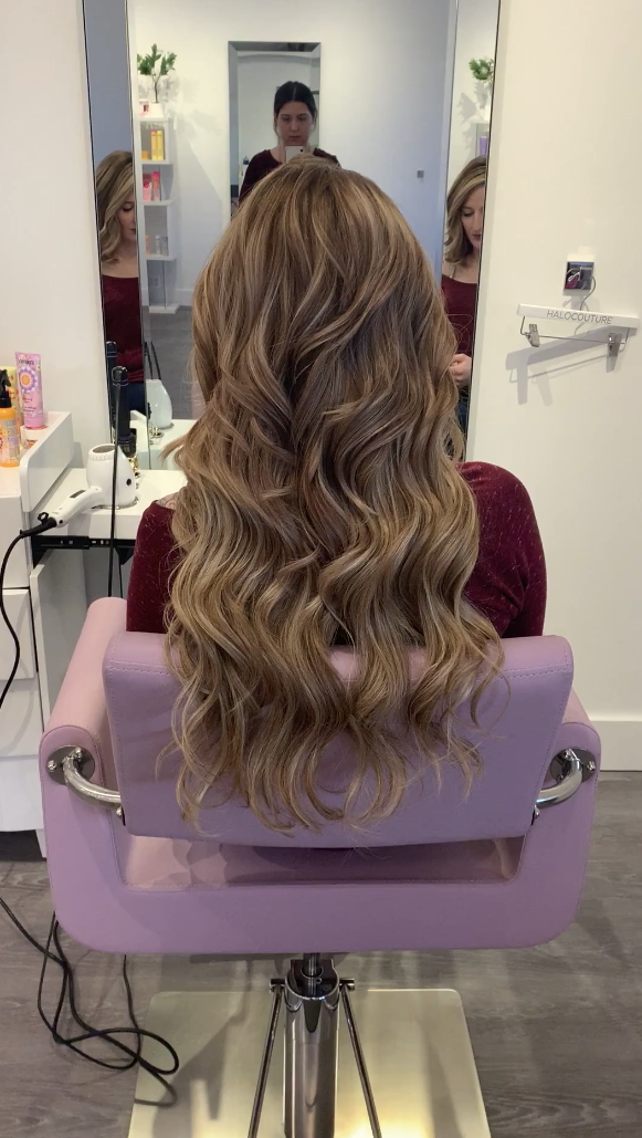 Halo hair clearance extensions salon