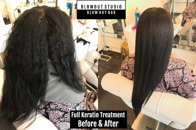 Keratin Treatment in Rochester NY at Blowout Studio